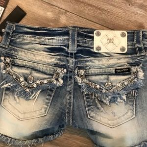 Womens Brand new Miss Me shorts